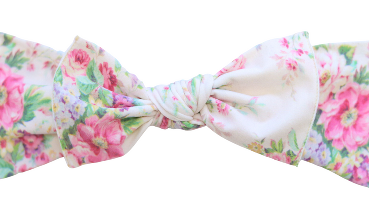 *NEW* Pink Floral Pippa Bow