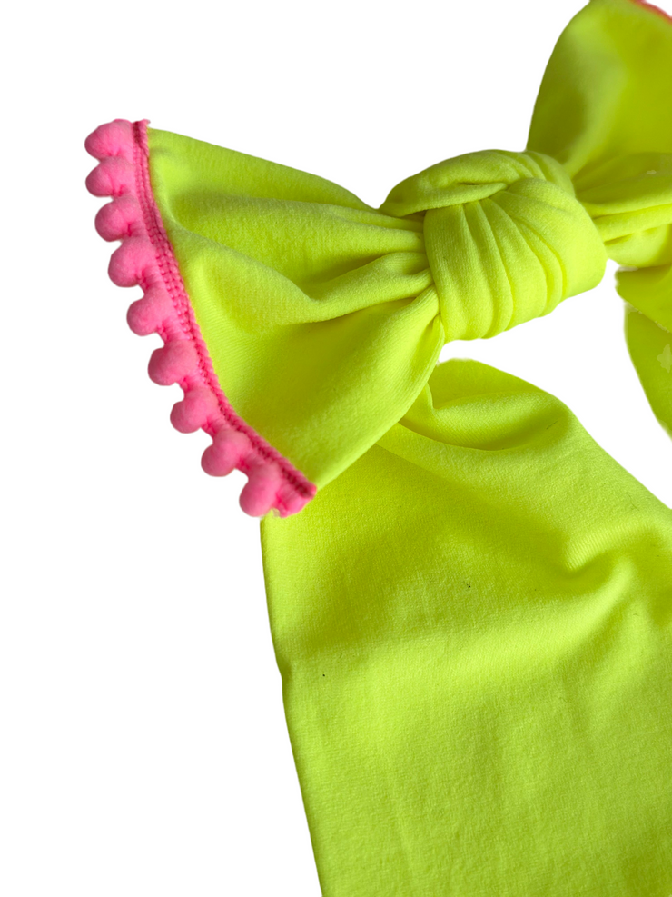 * LIMITED EDITION * Pom Pom Fairy Tail- Neon Yellow