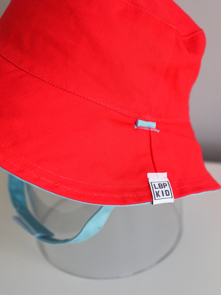 Aqua - Peach Bucket Hat