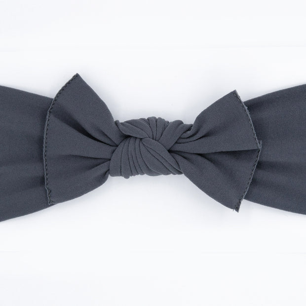 Charcoal Pippa Bow