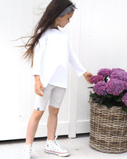Grey Bicycle Shorts