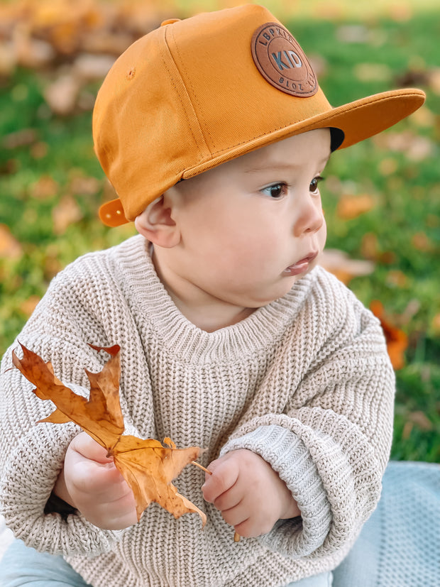 LBPkid SnapBacks - Mustard